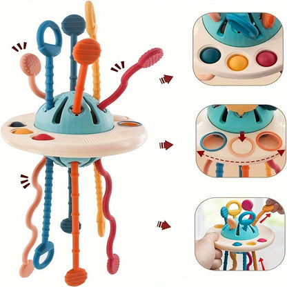 Montessori Silicone Pulling Toy