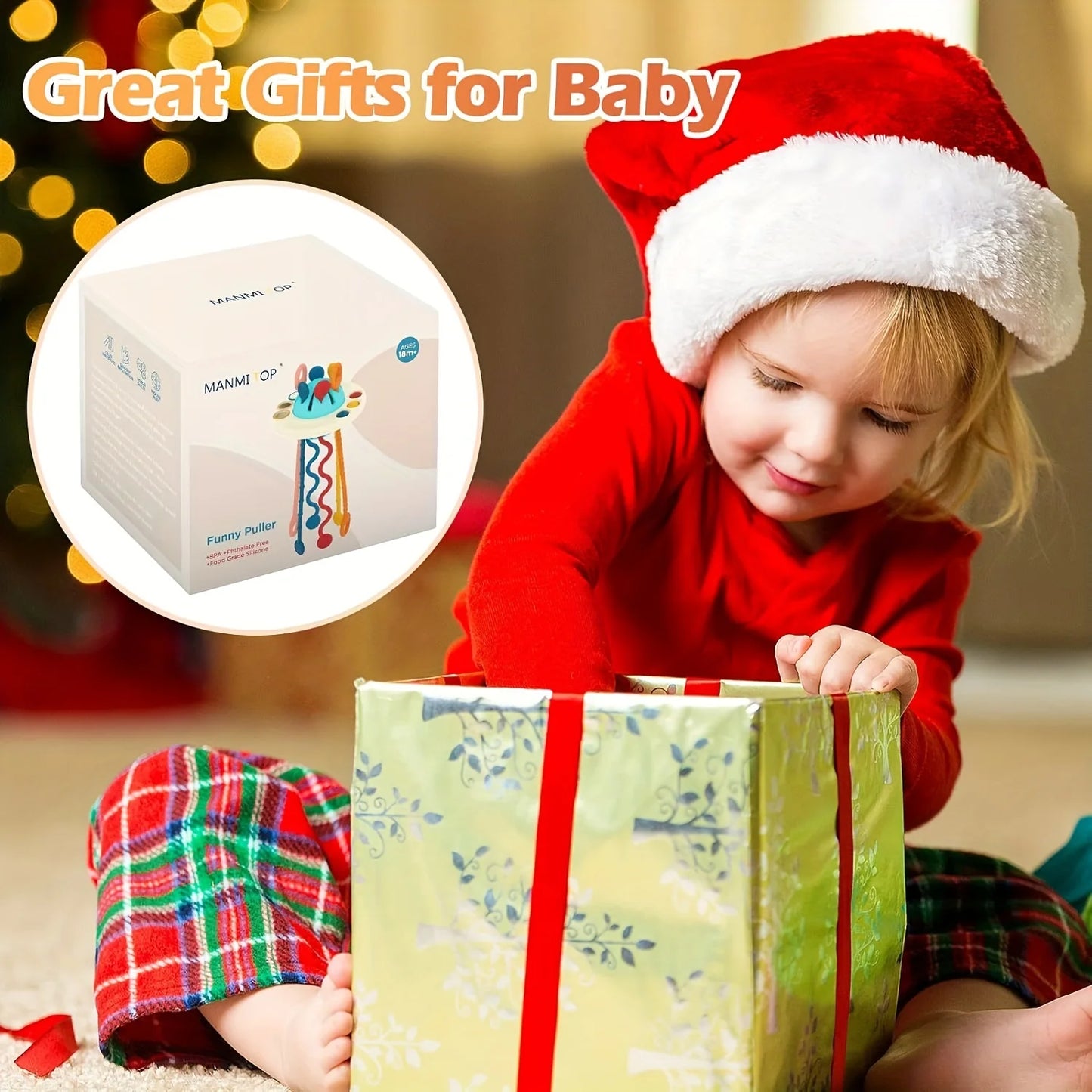 Montessori Silicone Pulling Toy