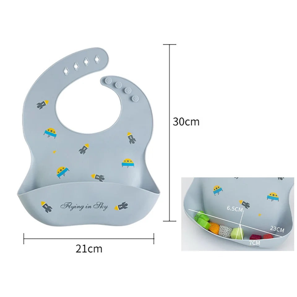 Waterproof Silicone Baby Bib