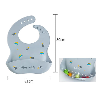 Waterproof Silicone Baby Bib