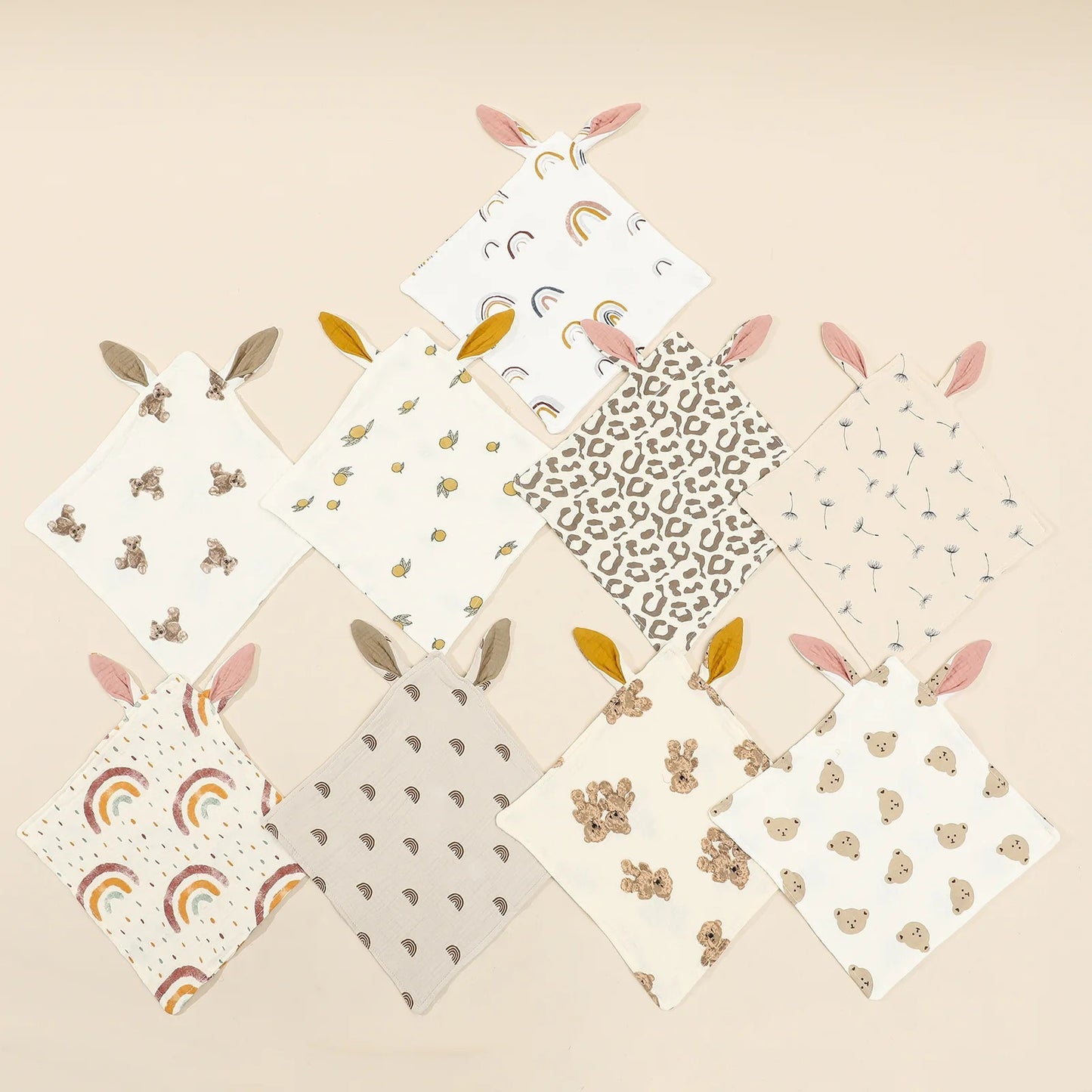 Cotton Muslin Comforter Sleeping Dolls Blanket