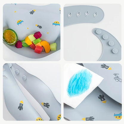 Waterproof Silicone Baby Bib
