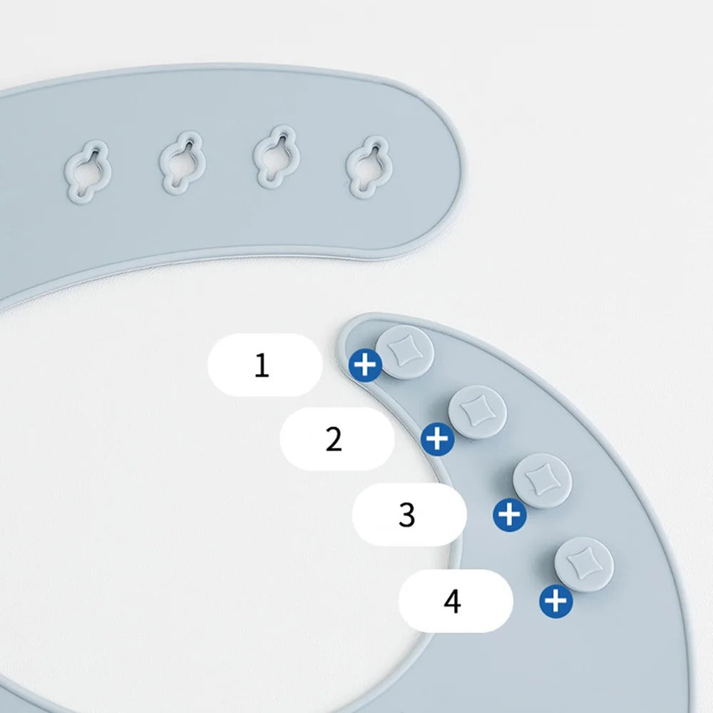 Waterproof Silicone Baby Bib