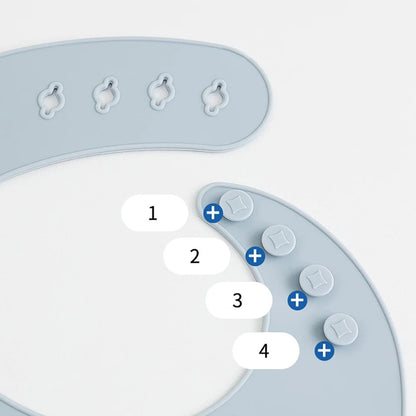 Waterproof Silicone Baby Bib